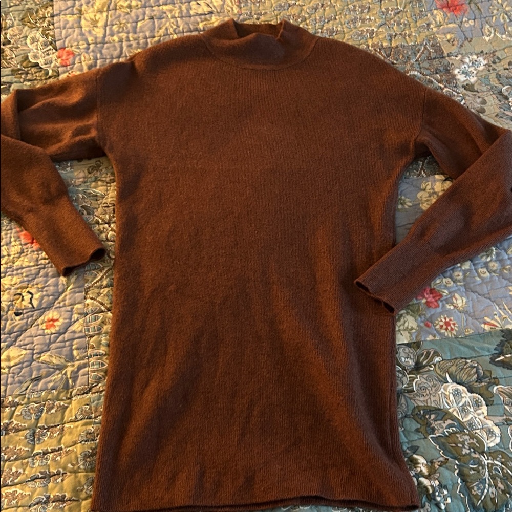 Mockneck Sweater Dress